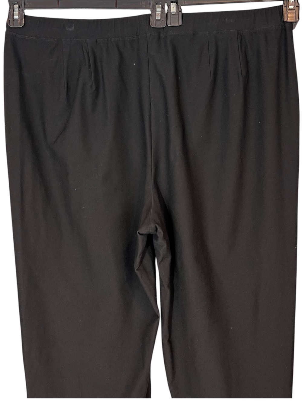 Eileen Fisher black pull on knit pants size 3X - Picture 3 of 10
